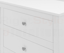 Bradley 6 Drawer Chest - Surf White