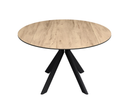 Abel 1.35m Extending Dining Table - Wood Look