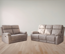 Alfa 3+2 Seater Electric Sofa Set - Dove