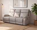 Alfa 3+2 Seater Electric Sofa Set - Dove