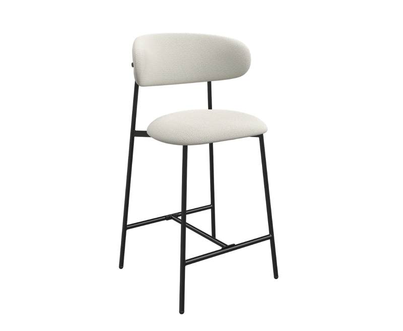 Amalfi Bar Stool - Ivory