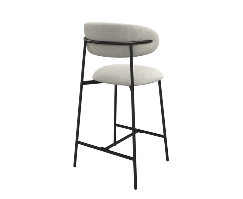 Amalfi Bar Stool - Ivory