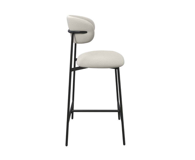 Amalfi Bar Stool - Ivory
