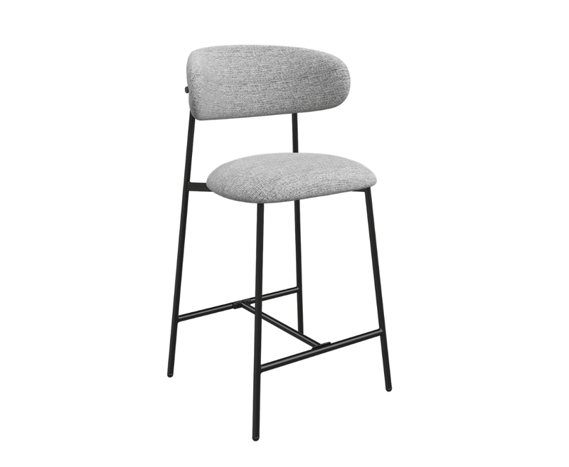 Amalfi Bar Stool - Light Grey