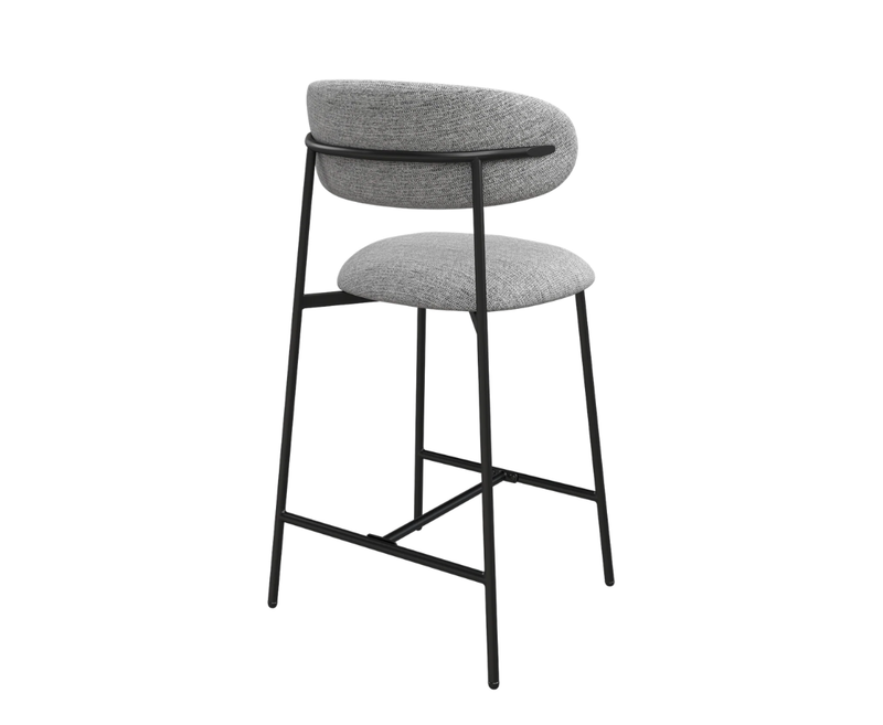 Amalfi Bar Stool - Light Grey
