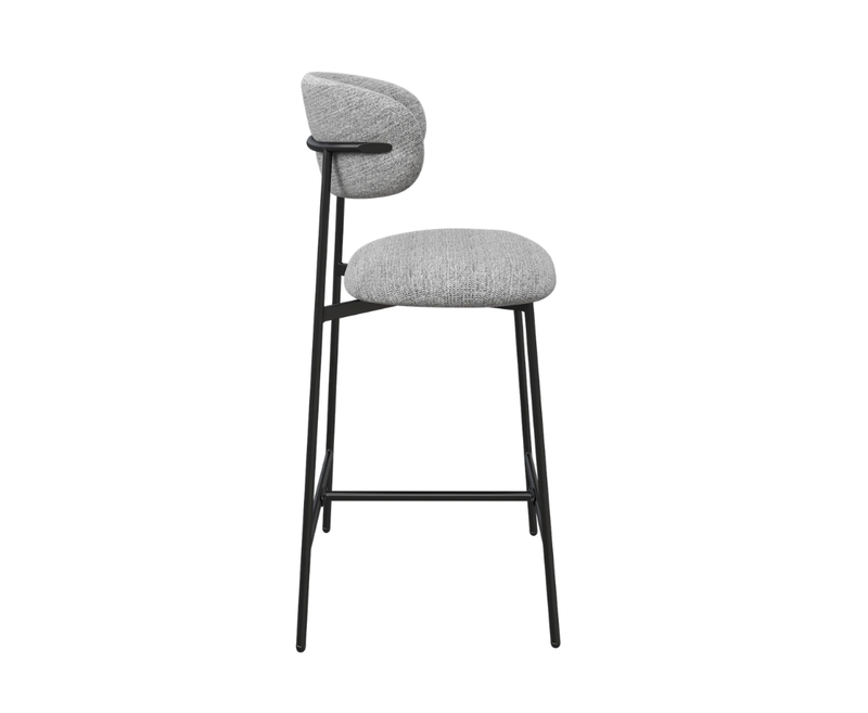 Amalfi Bar Stool - Light Grey