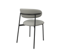 Amalfi Leather Dining Chair - Taupe