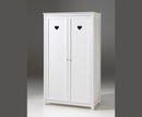 Amore 2 Door Wardrobe - White