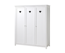 Amore 3 Door Wardrobe - White
