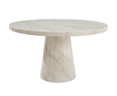 Aobha 1.3m Round Dining Table - Cream