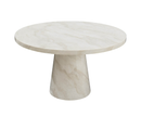 Aobha 1.3m Round Dining Table - Cream