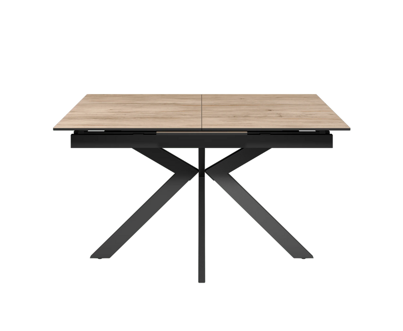 Aramis 130cm Ceramic Ext Dining Table - Wood