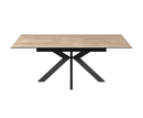 Aramis 160cm Ceramic Ext Dining Table - Wood