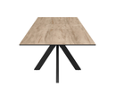 Aramis 160cm Ceramic Ext Dining Table - Wood