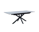Arlen 1.6m Extending Dining Table - Grey