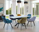 Arlen 1.6m Extending Dining Table - Grey