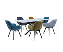 Arlen 1.6m Extending Dining Table - Grey