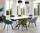 Arlen 1.6m Extending Dining Table - White