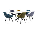 Arlen 1.6m Extending Dining Table - White
