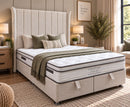 Ariya 4ft6 Double Ottoman Bed - Taupe