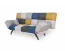 Aspen Sofa Bed - Yellow/ Blue