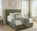 Astoria 6ft Kingsize Ottoman Bed Frame - Green