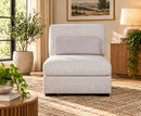 Aurori 1 Seater Armless Unit Sofa - Light Grey