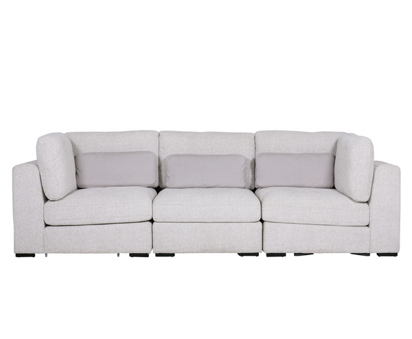 Aurori 3 Seater Sofa - Light Grey