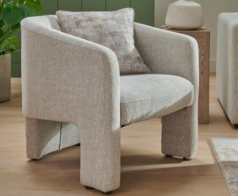Aurori Accent Chair - Light Grey