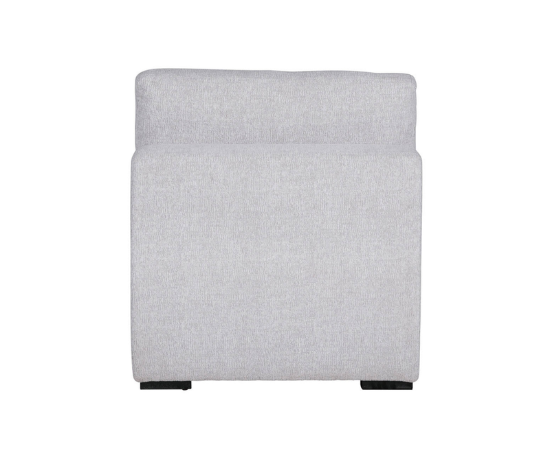 Aurori 1 Seater Armless Unit Sofa - Light Grey