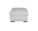 Aurori 3+1 Seater Sofa with Storage Ottoman Set - Light Grey