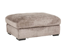 Aurori 3+1 Seater Sofa with Storage Ottoman Set - Mink