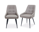 Avaigh Dining Chair - Taupe PU