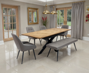 Avaigh 1.35m Dining Bench - Taupe PU