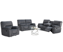 Avie 3+2+1 Seater Sofa Set - Grey