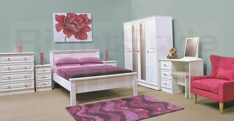 Avoca 2 Door Hanging + Mirrors Combi Robe