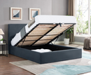 Azriel 3ft Single Ottoman Bed Pack - Navy