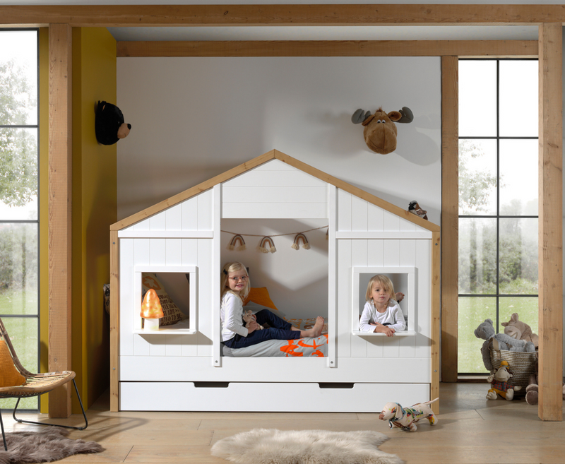 Babs 90 Housebed - White