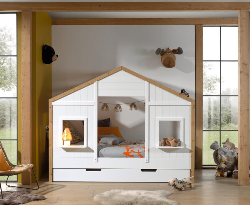 Babs 90 Housebed - White