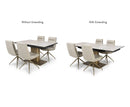 Bambi 140cm - 200cm Extending Dining Table