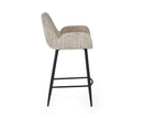 Barley Chenille Bar Stool - Cookies and Cream