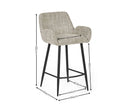Barley Chenille Bar Stool - Cookies and Cream