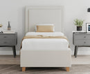 Blaire 3ft Single Ottoman Bed Frame - Beige
