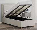 Blaire 3ft Single Ottoman Bed Frame - Beige