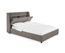 Blakely 4ft6 Double USB Ottoman Bed - Grey
