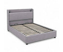 Blakely 4ft6 Double USB Ottoman Bed - Grey
