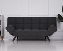 Boston Double Semi Reclined Sofabed - Charcoal