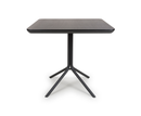 Boston 0.8M Square Dining Table - Black
