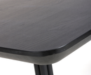 Boston 0.8M Square Dining Table - Black