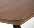 Boston 0.8M Square Dining Table - Walnut